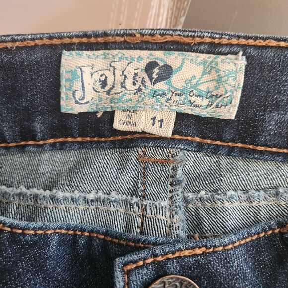 Jolt juniors size 11 dark wash bootcut denim jeans - Picture 10 of 11